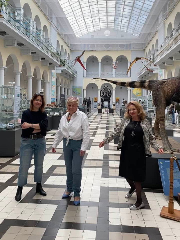 Pomysłodawczyni wystawy Monique Chmielewska Lehman i Kuratorki Barbara Siatkowska i Sylwia Krzemianowska