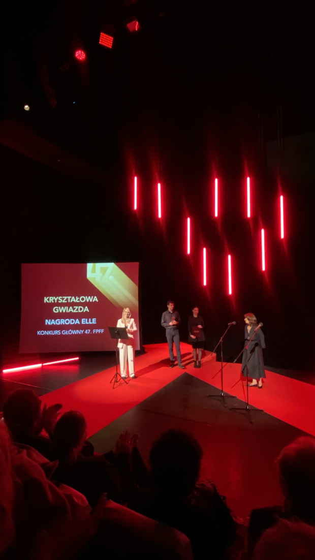 Sandra Drzymalska laureatką Kryształowej Gwiazdy ELLE podxzas Festiwalu Polskich Filmów Fabularnych w Gdyni
