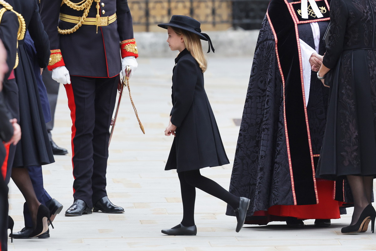 Pogrzeb królowej Elżbiety II: księżniczka Charlotte