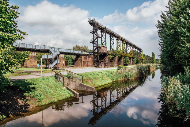 Park na zrewitalizowanym obszarze poprzemysłowym, Internationale Bauausstellung Emscher Park.