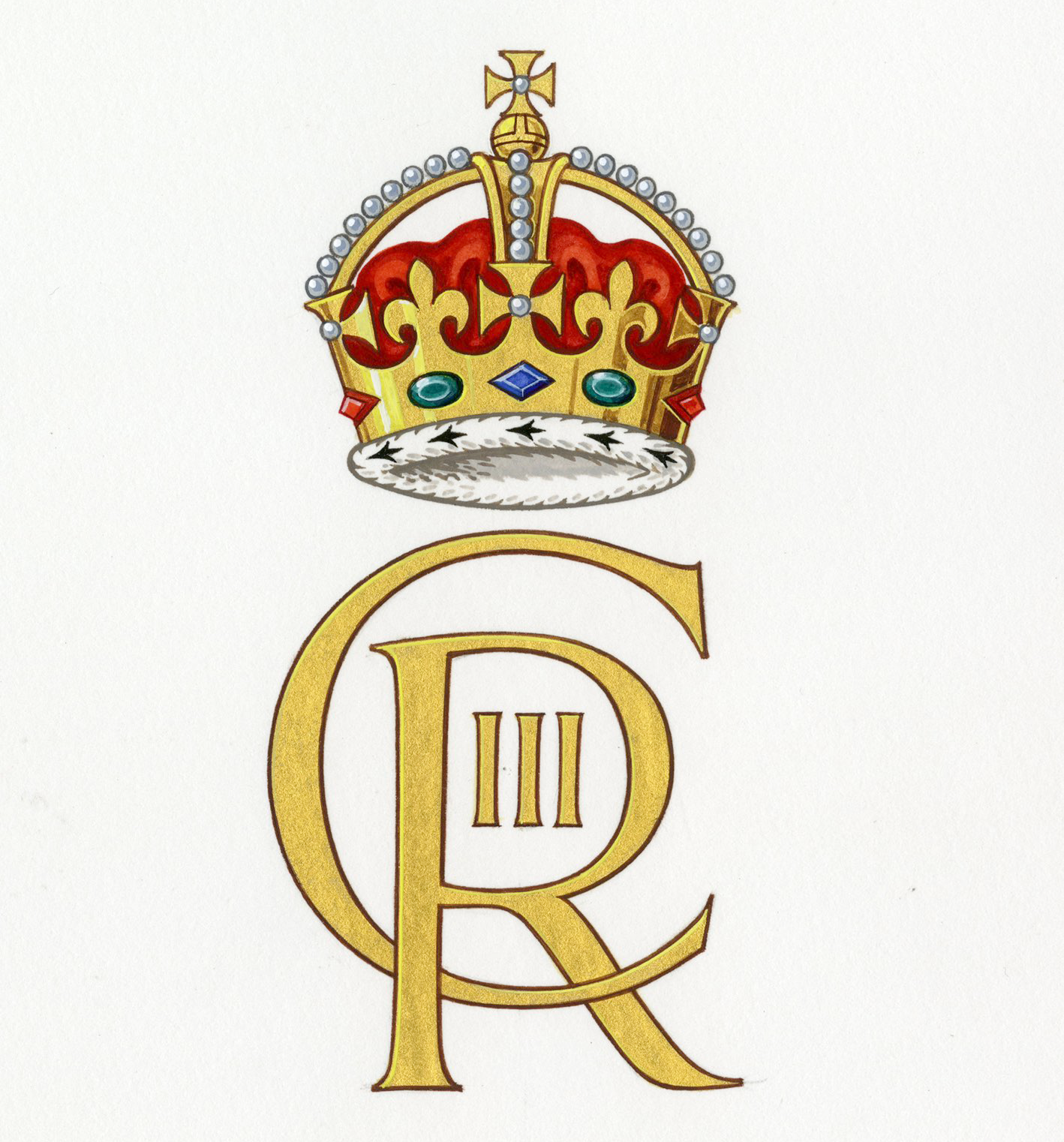 Monogram Króla Karola III