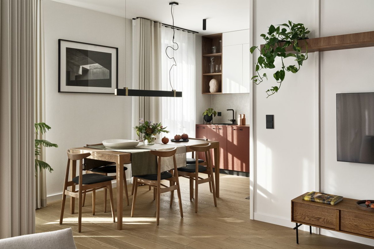 Mieszkanie w sercu Gdyni, projekt: pracownia LOFT Magdaleny Adamus, Invest Komfort