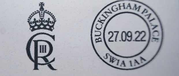 Monogram Króla Karola III
