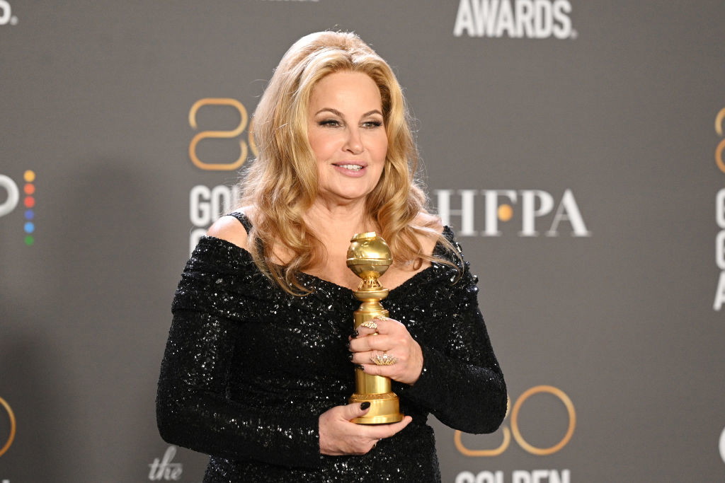 Jennifer Coolidge na gali Złote Globy 2023