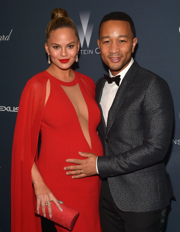 Chrissy Teigen i Johnem Legend