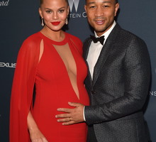 Chrissy Teigen i Johnem Legend