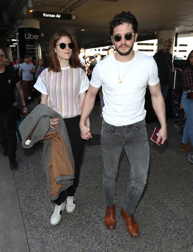Rose Leslie i Kit Harrington