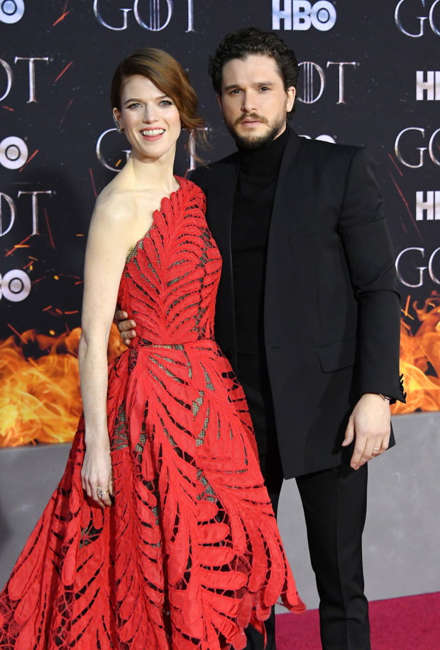 Rose Leslie i Kit Harrington