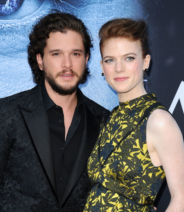 Rose Leslie i Kit Harrington