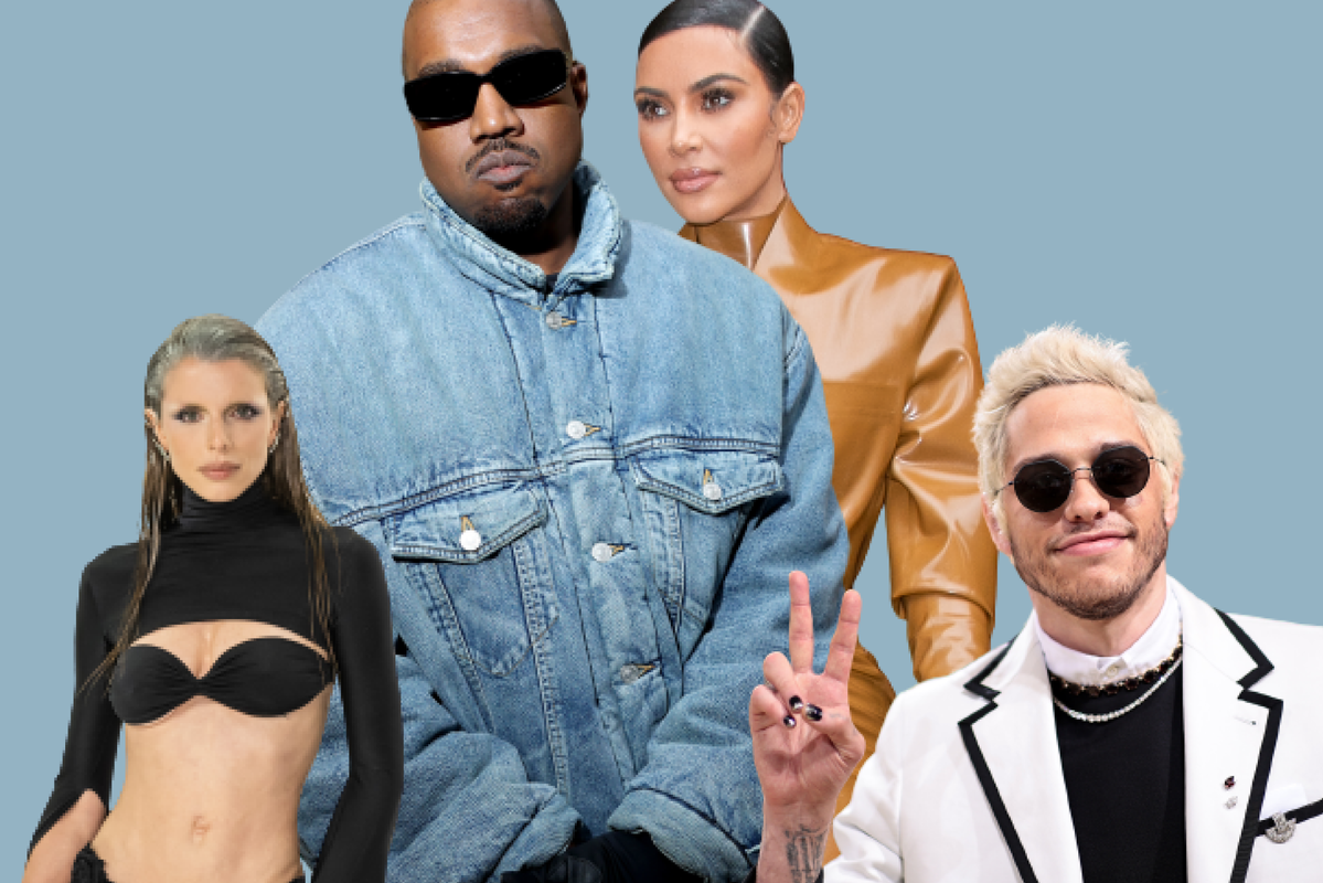 Kim, Kanye, Pete , Julia Fox