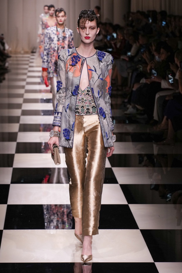 GiorgArmani Privé haute couture jesień-zima 2023/2024