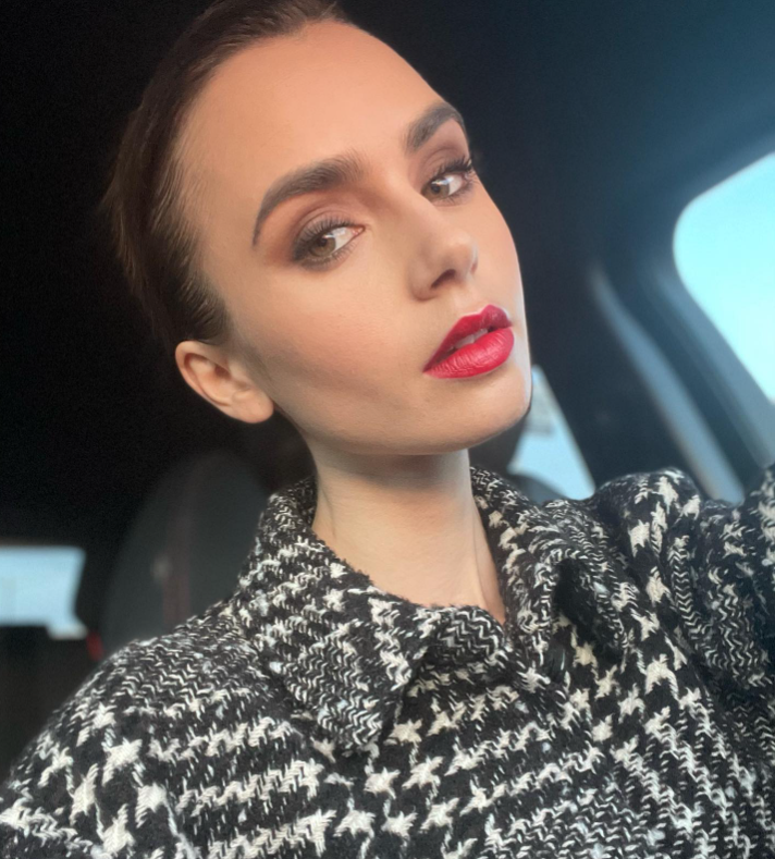 Instagram/Lily Collins