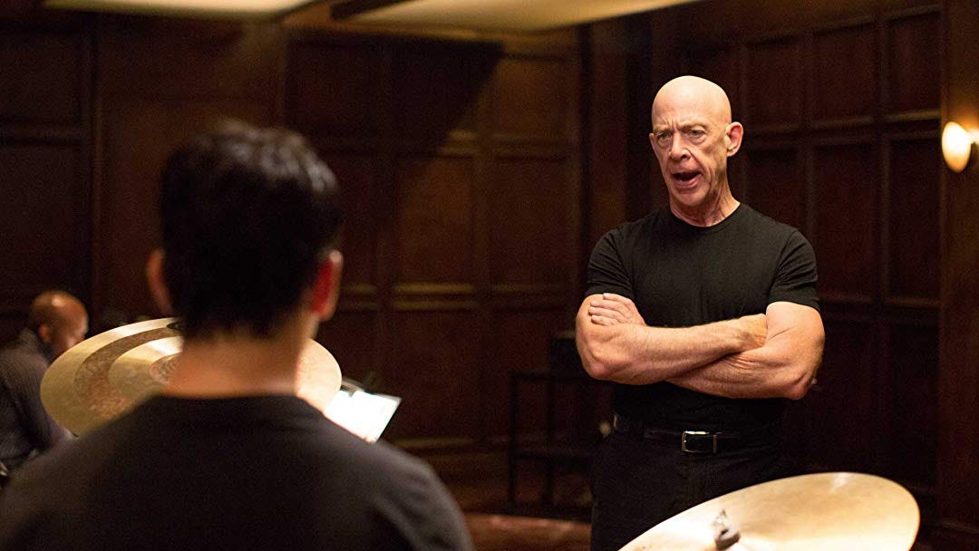 kadr z filmu pt. "whiplash"