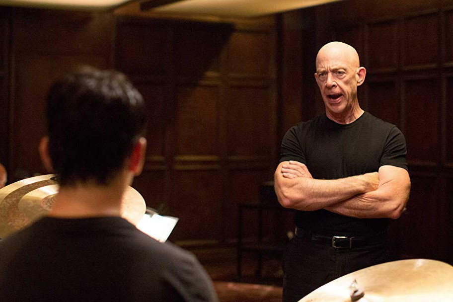 kadr z filmu pt. "whiplash"