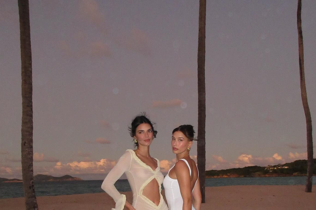 Kendall Jenner i Hailey Bieber