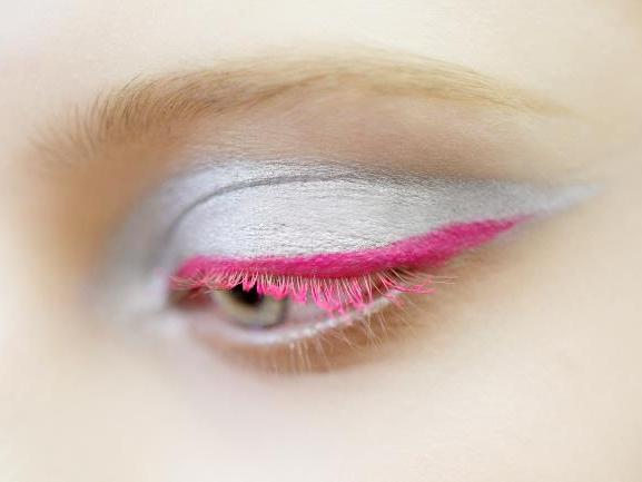 Makijaż z pokazu Dior haute couture jesień-zima 2012/2013 / fot. FB Chanel