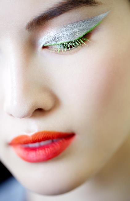 Makijaż z pokazu Dior haute couture jesień-zima 2012/2013 / fot. FB Chanel