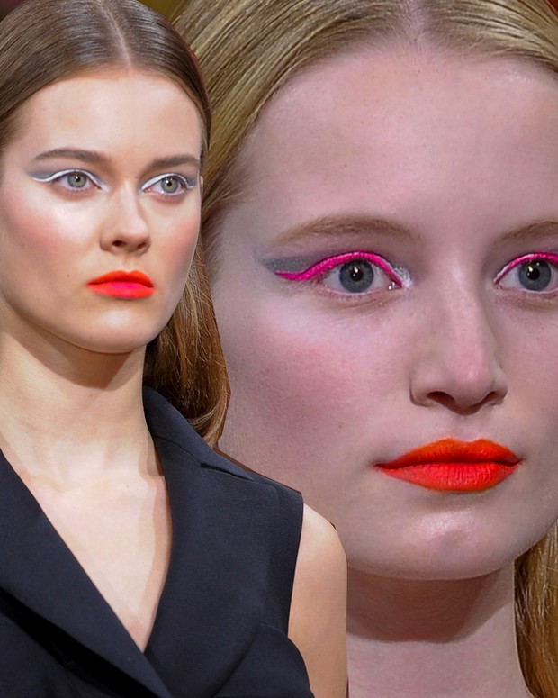 Makijaż z pokazu Dior haute couture jesień-zima 2012/2013