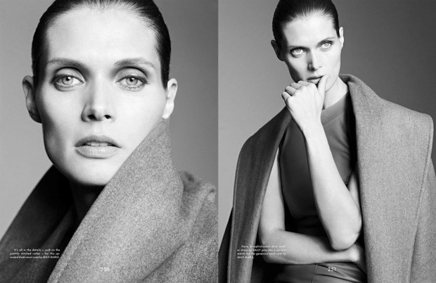 Małgosia Bela w męskiej sesji w Gentlewoman jesień 2012