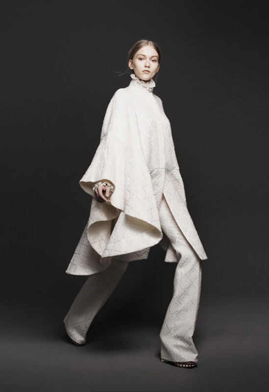 Alexander McQueen jesień-zima 2013 LOOKBOOK