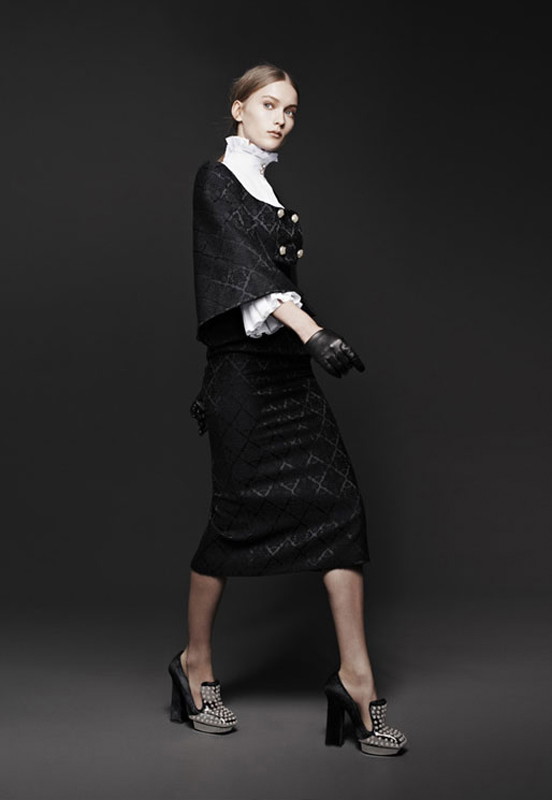 Alexander McQueen jesień-zima 2013 LOOKBOOK