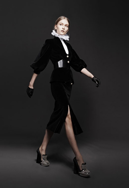 Alexander McQueen jesień-zima 2013 LOOKBOOK