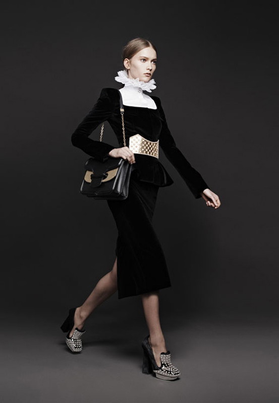 Alexander McQueen jesień-zima 2013 LOOKBOOK