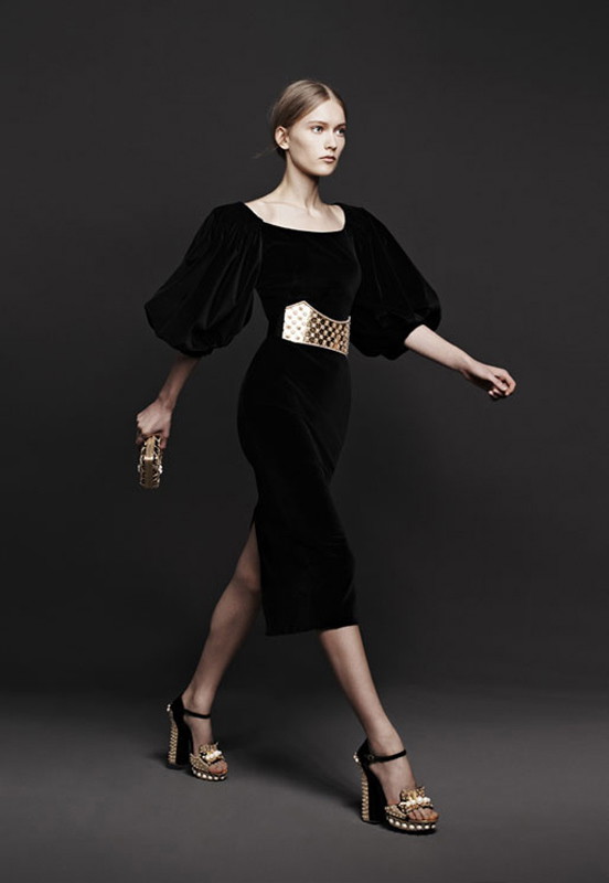 Alexander McQueen jesień-zima 2013 LOOKBOOK