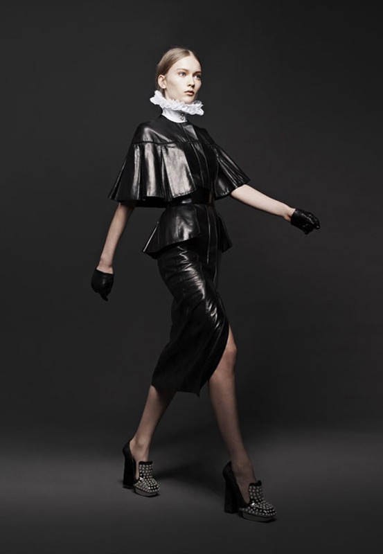 Alexander McQueen jesień-zima 2013 LOOKBOOK