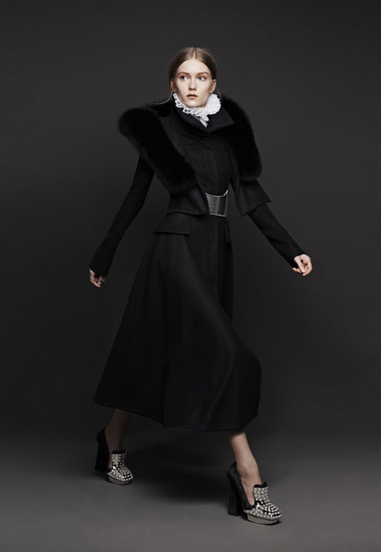 Alexander McQueen jesień-zima 2013 LOOKBOOK