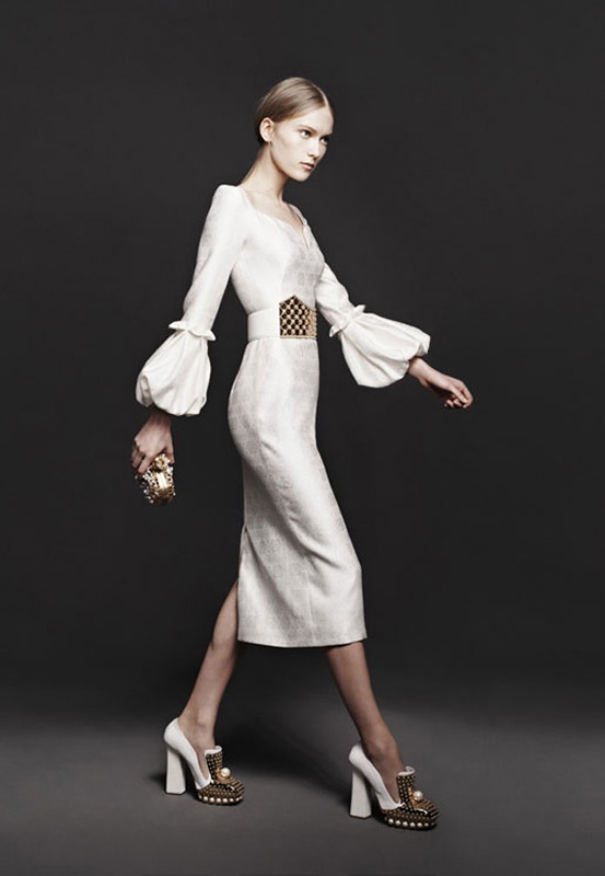Alexander McQueen jesień-zima 2013 LOOKBOOK
