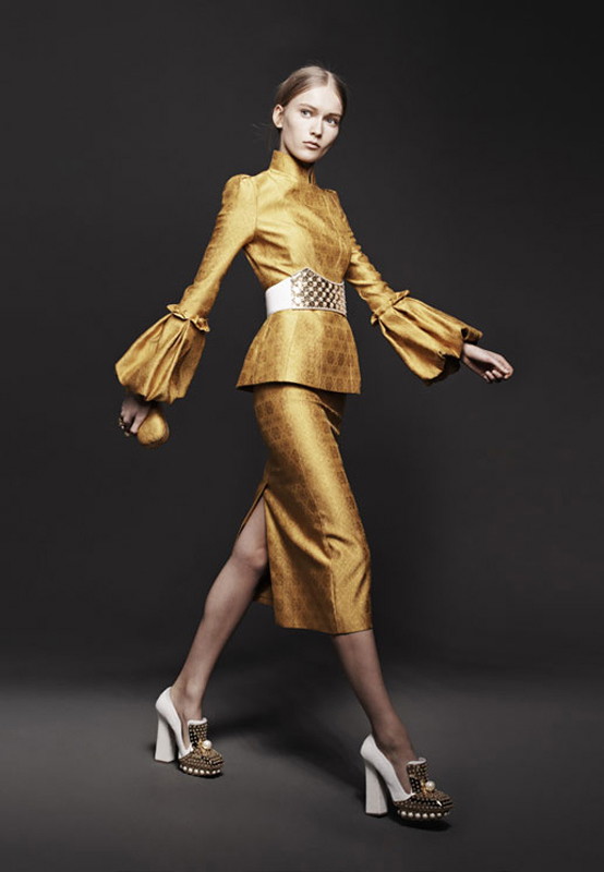 Alexander McQueen jesień-zima 2013 LOOKBOOK