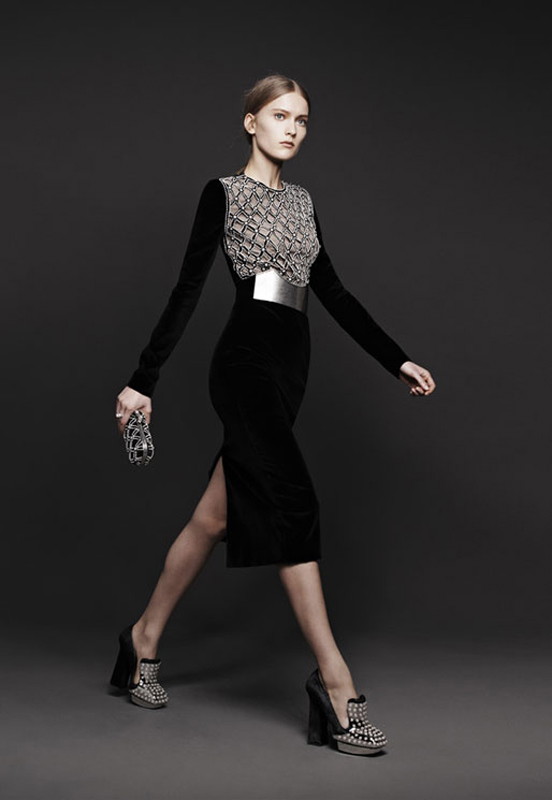 Alexander McQueen jesień-zima 2013 LOOKBOOK