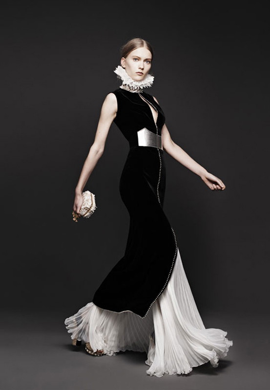 Alexander McQueen jesień-zima 2013 LOOKBOOK
