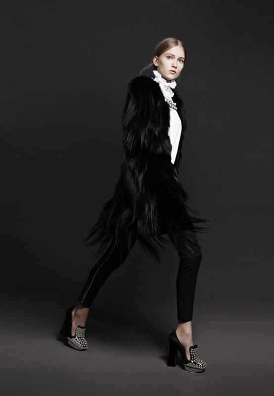 Alexander McQueen jesień-zima 2013 LOOKBOOK