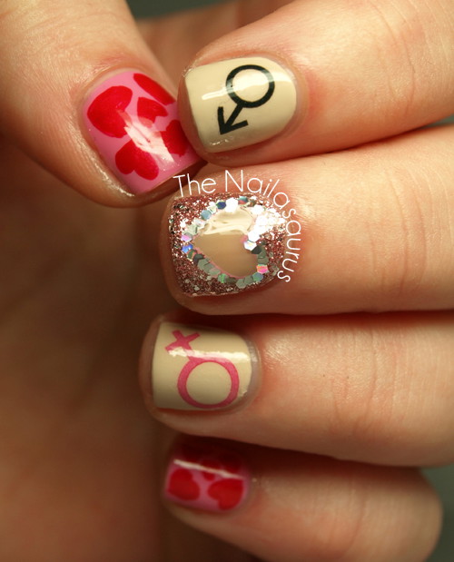 Manicure DIY na Walentynki: inspiracje z blogów