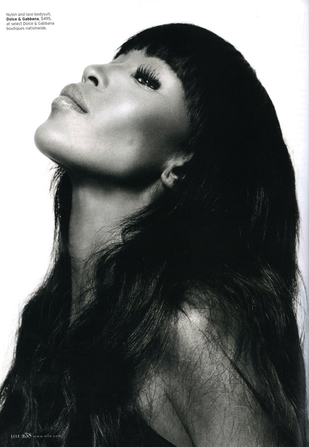 Naomi Campbell w ELLE US: wstydziłam się występować w TV