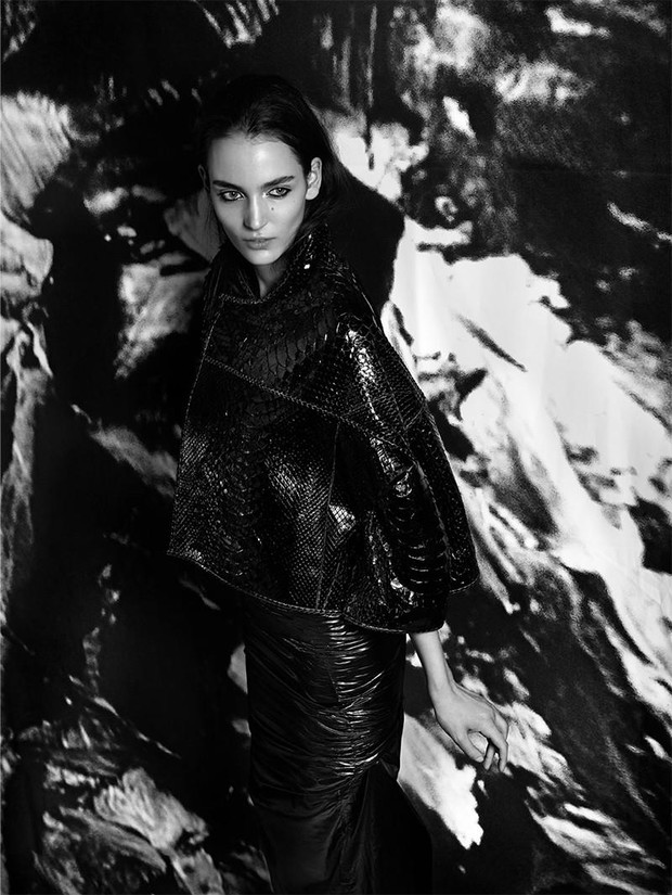 Zuzanna Bijoch w Intermission Magazine, fot. Patrik Sehlstedt