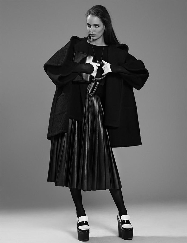 Zuzanna Bijoch w Intermission Magazine, fot. Patrik Sehlstedt