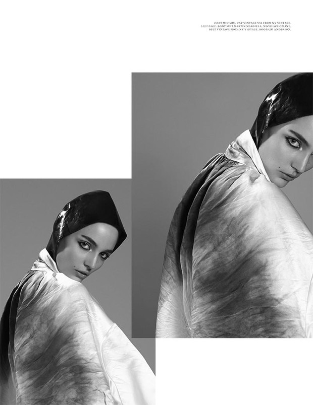 Zuzanna Bijoch w Intermission Magazine, fot. Patrik Sehlstedt