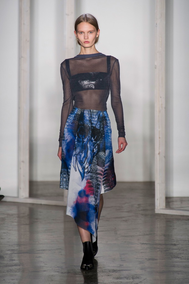 Dion Lee jesień - zima 2014/2015