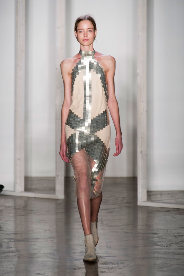 Dion Lee jesień - zima 2014/2015