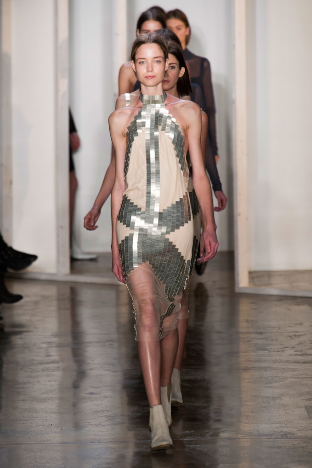 Dion Lee jesień - zima 2014/2015