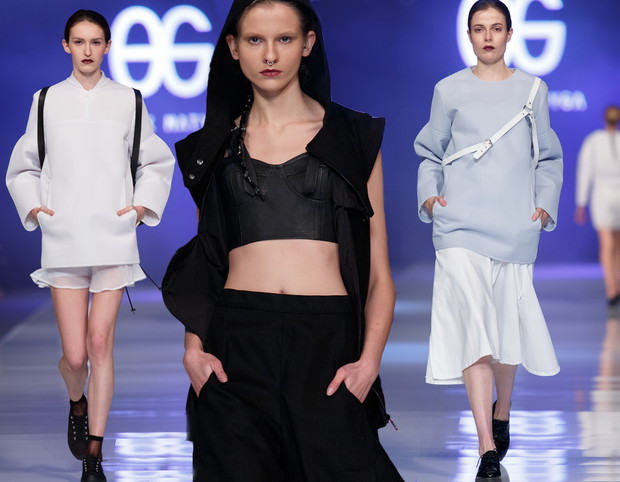 Najlepsze pokazy Fashion Week Poland 9.: Sowik Matyga wiosna-lato 2014, fot. Seweryn Cieślik / Magnifique Studio, kolaż ELLE