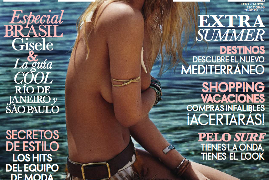 Bar Refaeli w czerwcowym numerze ELLE Spain