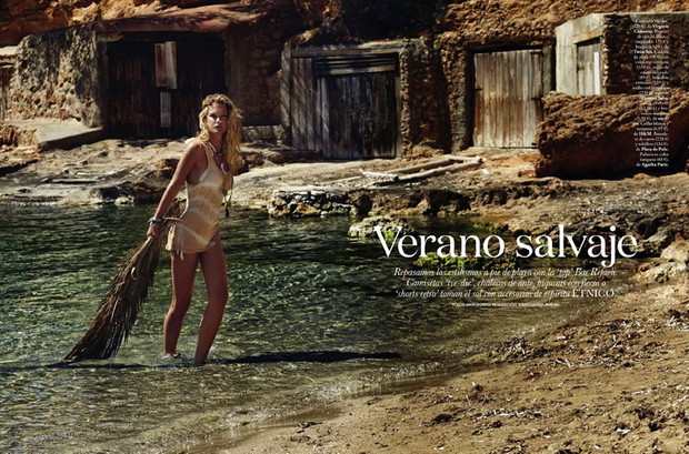 Bar Refaeli w czerwcowym numerze ELLE Spain