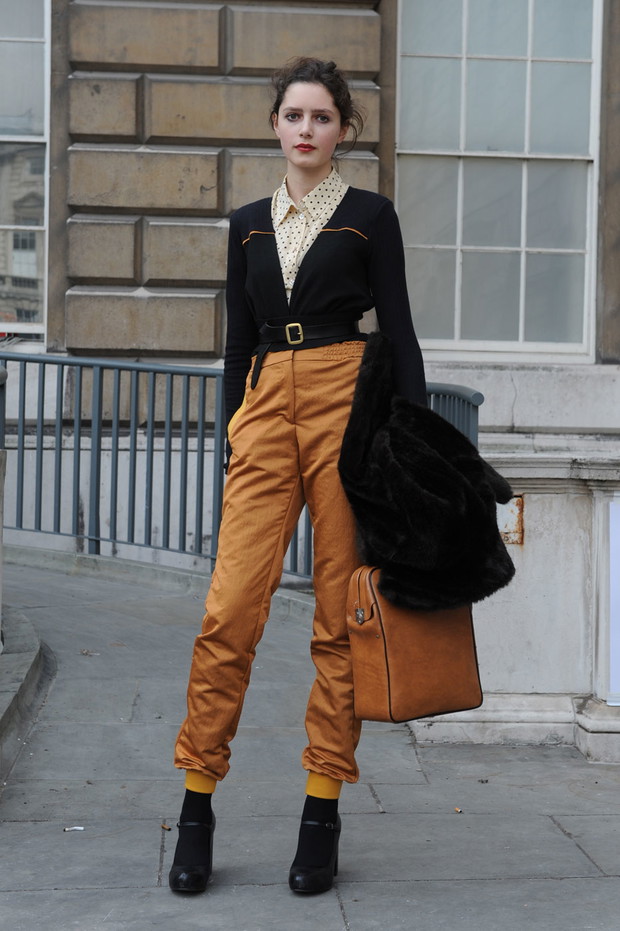 Street Fashion z Londynu - prosto z Fashion Week