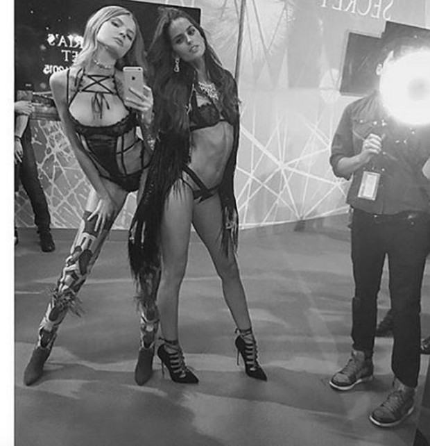 Victoria's Secret 2015 - kulisy na Instagramie