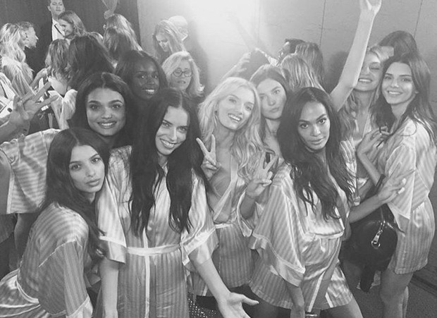 Victoria's Secret 2015 - kulisy na Instagramie