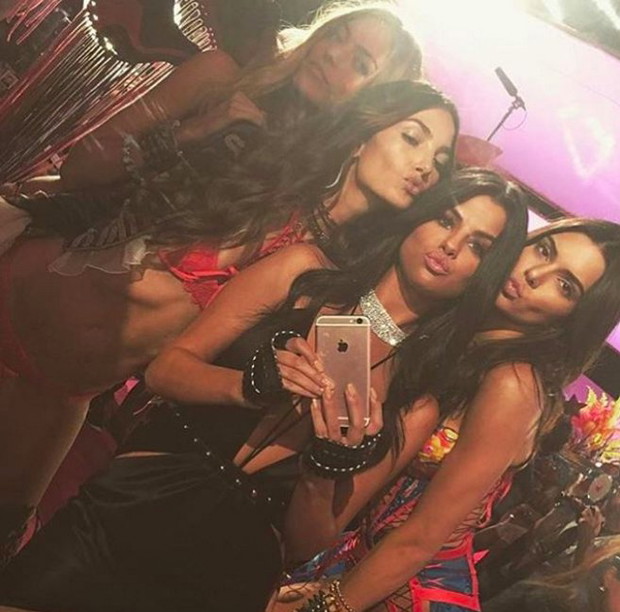 Victoria's Secret 2015 - kulisy na Instagramie